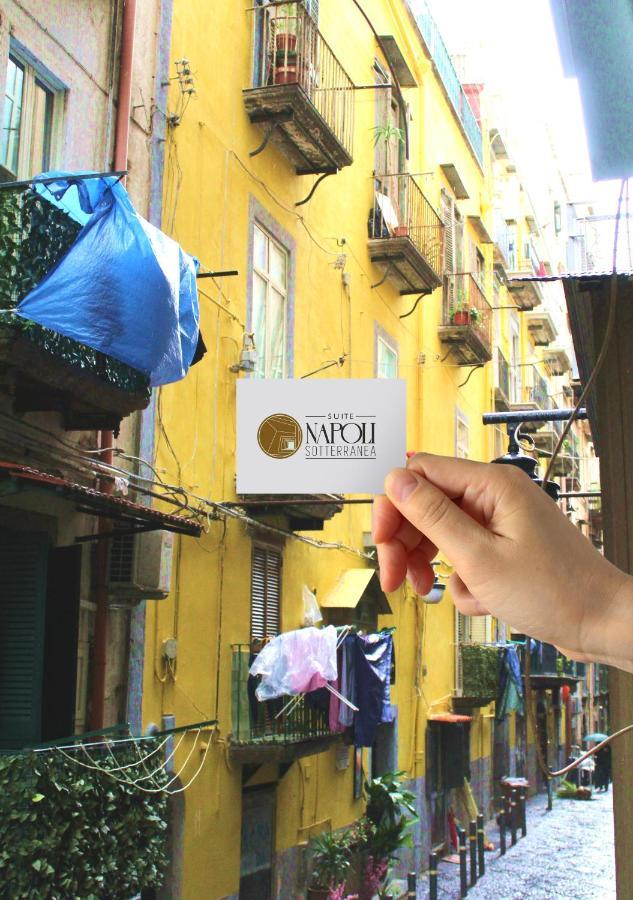 Suite Napoli Sotterranea Con Vasca Idromassaggio Kültér fotó